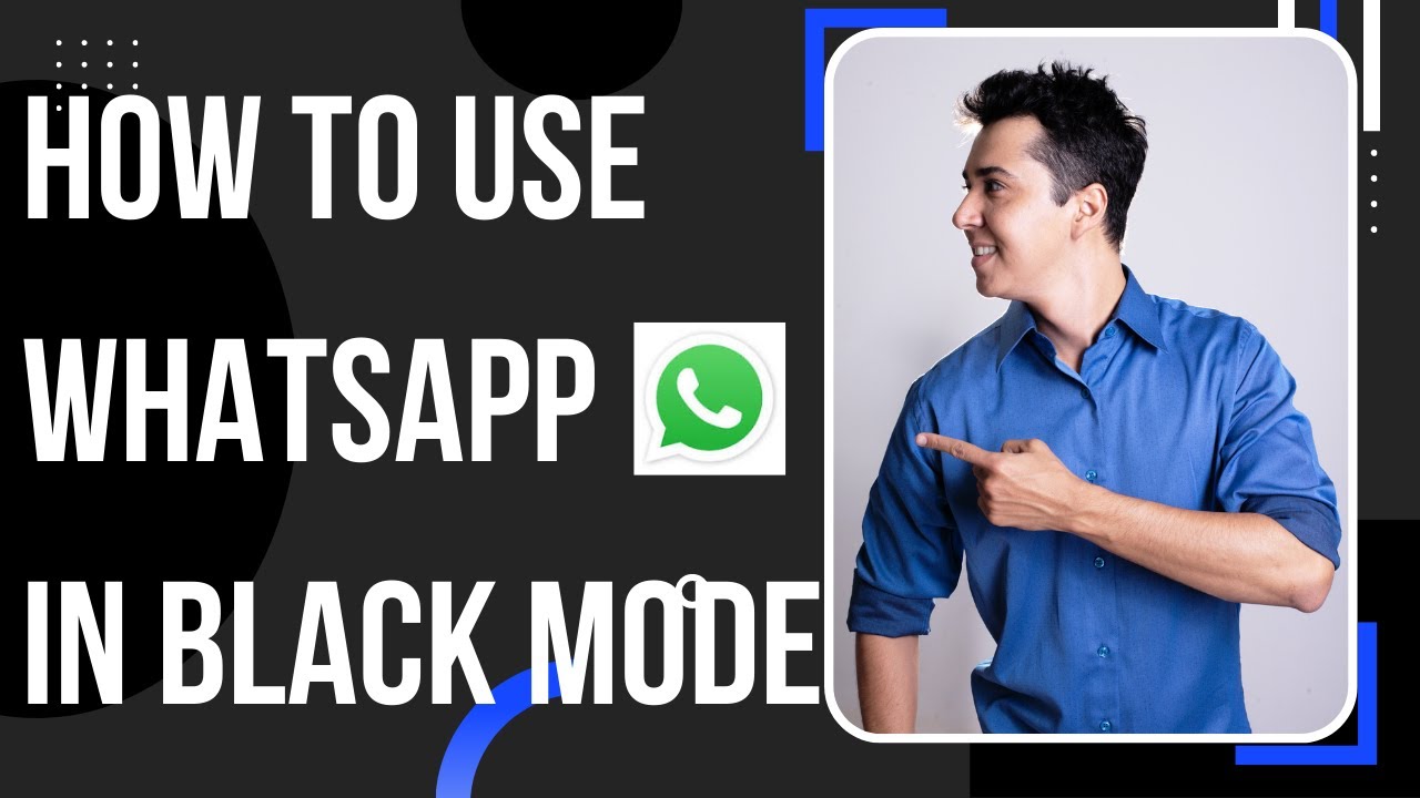 How to use whatsapp in dark mode | Whatsapp me dark mode kaise kare ? how to enable dark mode