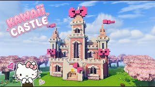 How to Build a Hello Kitty KAWAII Castle (The Cutest Pink Base! 💕)