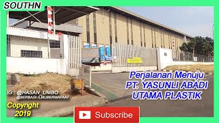 Perjalanan Menuju PT Yasunli Abadi Utama Plastik (YAUP) MM2100 Cikarang Bekasi MotoVlog