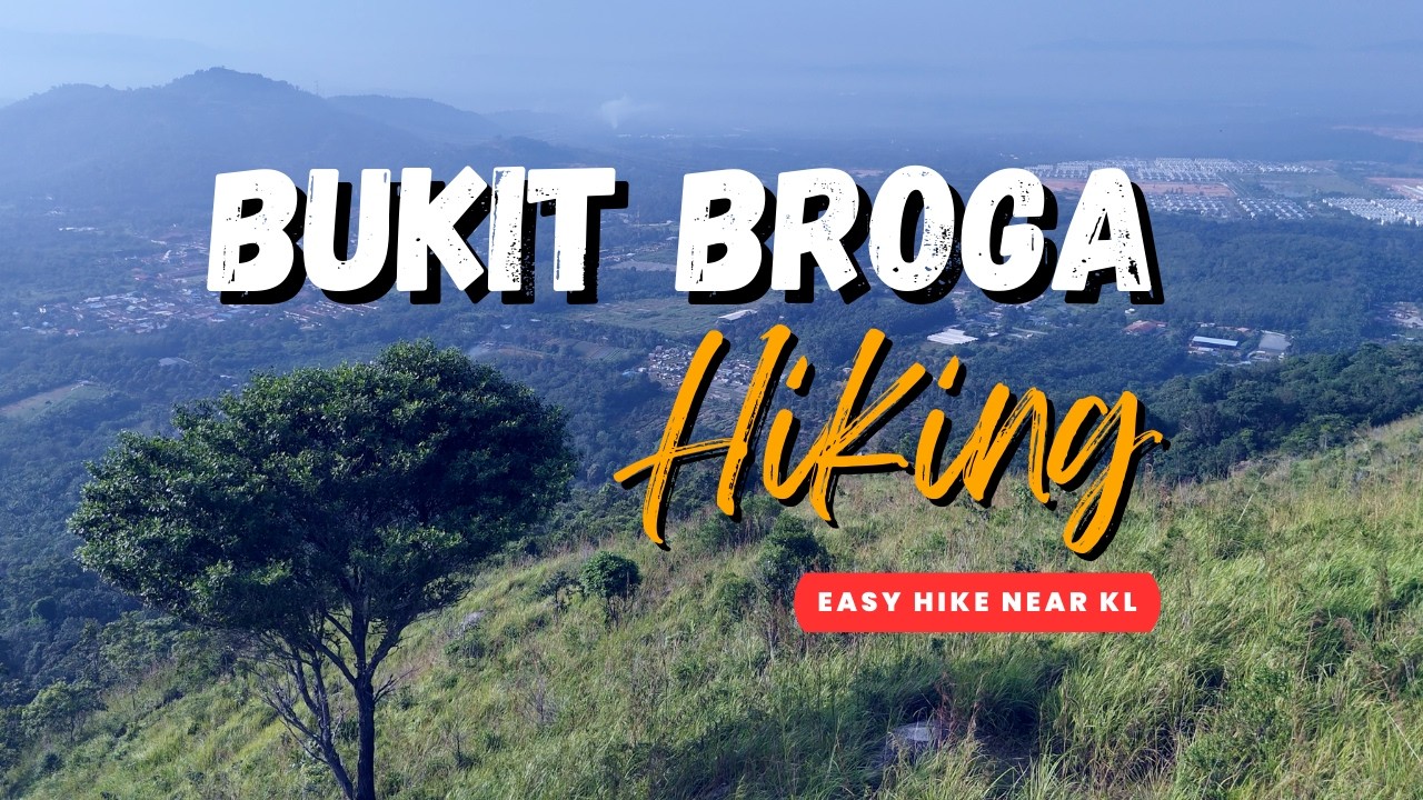 Bukit Broga Hiking - Best Day Hike Near KL, Malaysia (Silent ASMR Vlog)