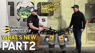 Crazy New Tools & Future Concrete Additives WOC Day 2