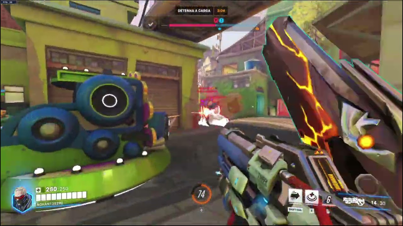 Testando I3 7100t + 16gb + HD 630 | Overwatch 2