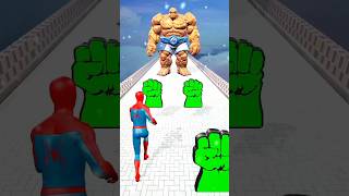 GTA V Queen Run 😱 Spider-Man vs 999 Lvl Boss! Funny Epic Challenge #spiderman #shorts