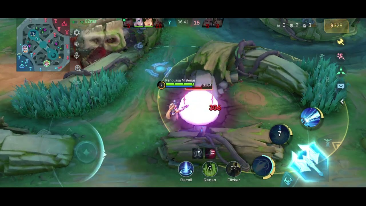 Veteran Top Global Layla Gameplay Advance Server - Mobile Legends