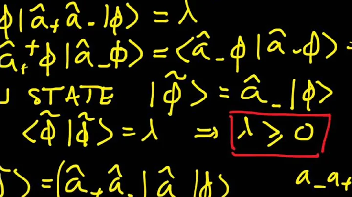 QHO 2: Eigenstates of the number operator