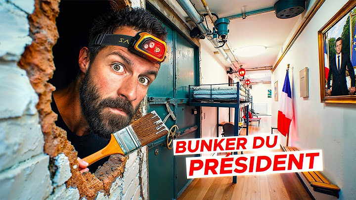 ON RÉNOVE ILLÉGALEMENT UN BUNKER SOUS PARIS !