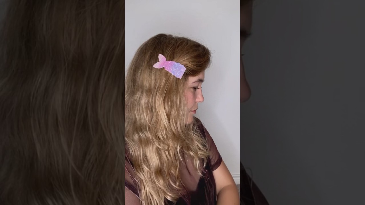 DIY “Little Mermaid” Snap Clip 