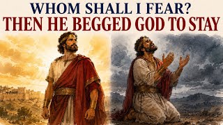 Psalm 27 Says Whom Shall I Fear Then David Begs God Not To Leave Him
