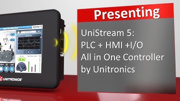 UniStream 5: PLC + HMI + I/Os All in One Controller by Unitronics