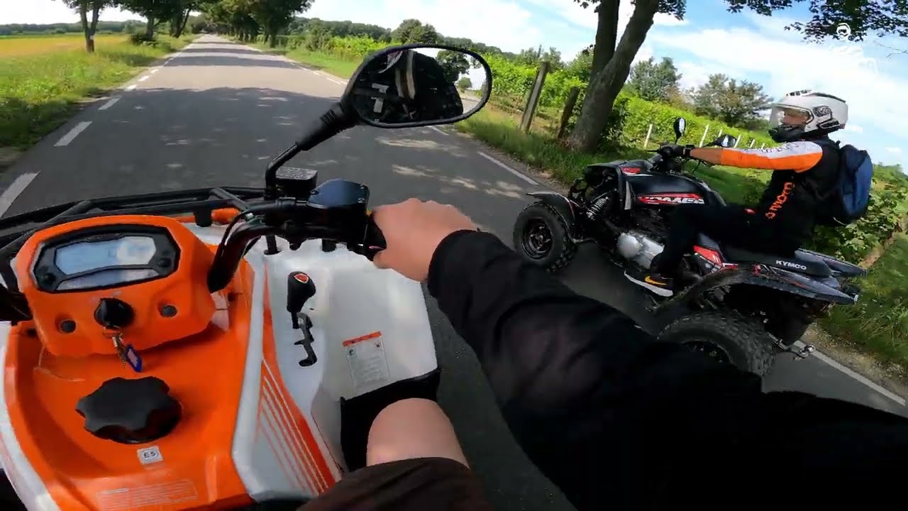 KYMCO MAXXER 300 miażdży MXU 300! Dragrace