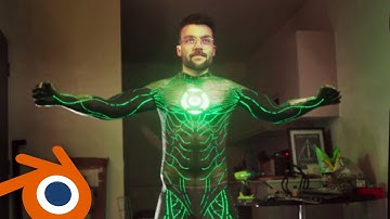 Green Lantern VFX Tutorial | Blender (Part 1/2)