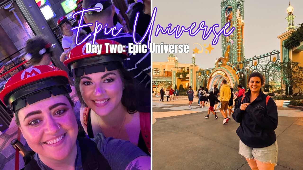 DAY 2 | Early Entry at Epic Universe… Was It Worth It?! 🎮✨ (Stardust Racers + Super Nintendo World!)