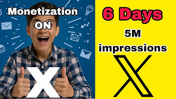 How I Got 5 Million Impressions on X (Twitter) in Just 6 Days | Monetization Guide 2025
