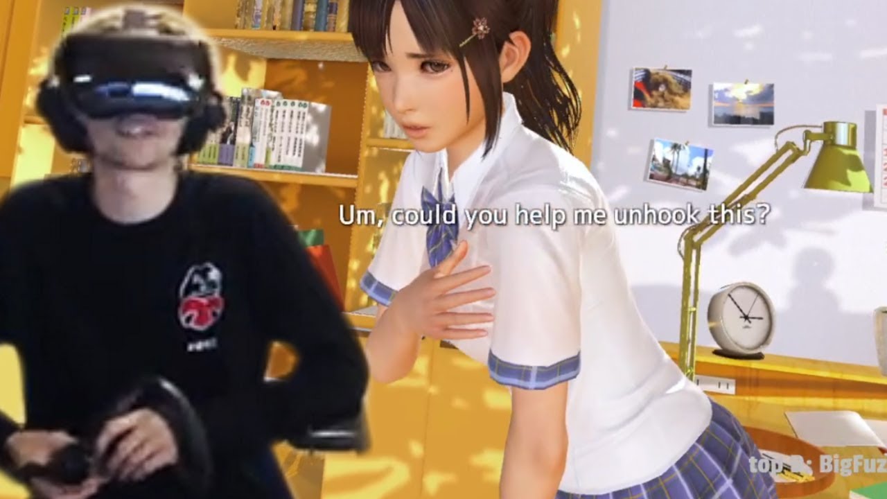 vr kanojo 18 Update Getting a Japanese Girlfriend - xQc Plays VR Kanojo with Chat! | xQcOW