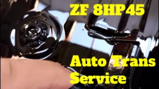 Jeep ZF8HP45  ZF8HP70  845RE  0CM 8HP45  ZF8HP 8 Speed Automatic Transmission Filter Service How to