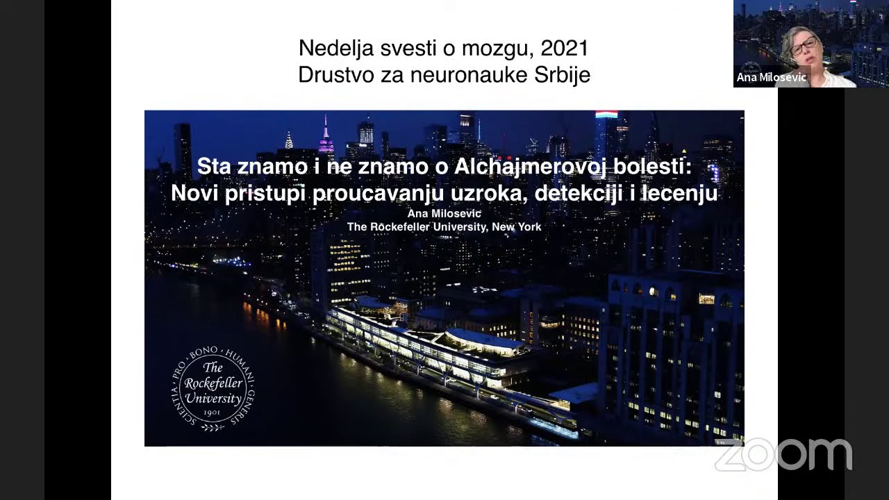 Nedelja svesti o mozgu 2021, sreda 17.03.2021.