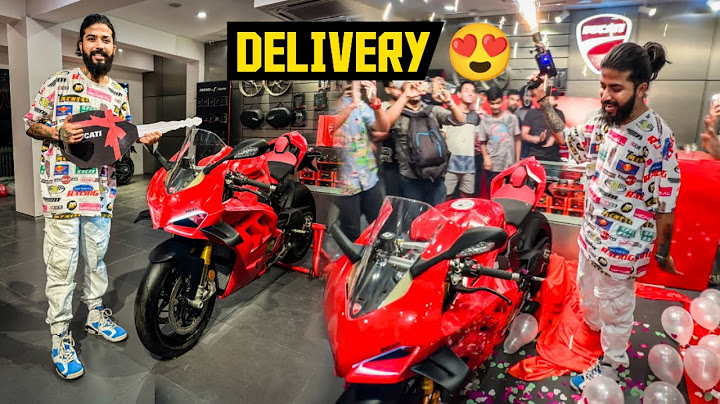Finally Apni New Superbike Ducati Panigale V4S Ki Delivery Le Hi Li 😍