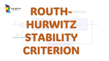 Routh-Hurwitz Stability Crtiterion | 16-ELEC-A2 exam | PEO Technical exam Electrical