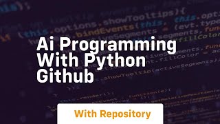 ai programming with python github
