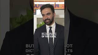 Zohran Mamdani reacts to Mayor Adams dropping out of NYC mayoral race