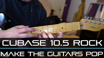 Cubase 10.5 ROCK Tutorial - Making The Guitars 