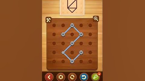 Line Puzzle String Art Maple Level 8
