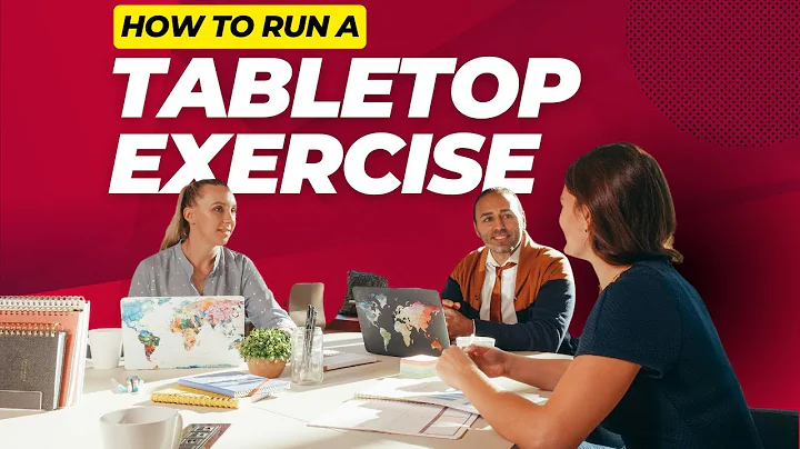 How to Run a Tabletop Exercise