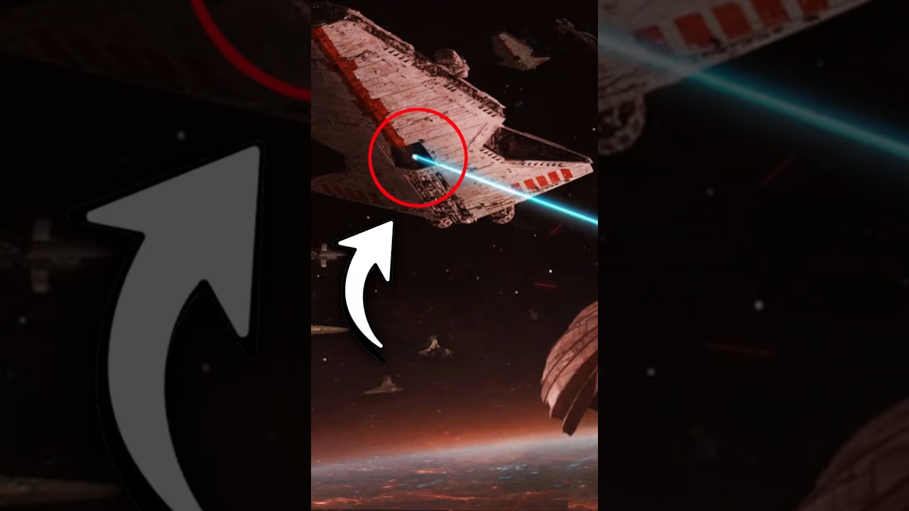 MIND BLOWING Background detail from Battle of Coruscant?