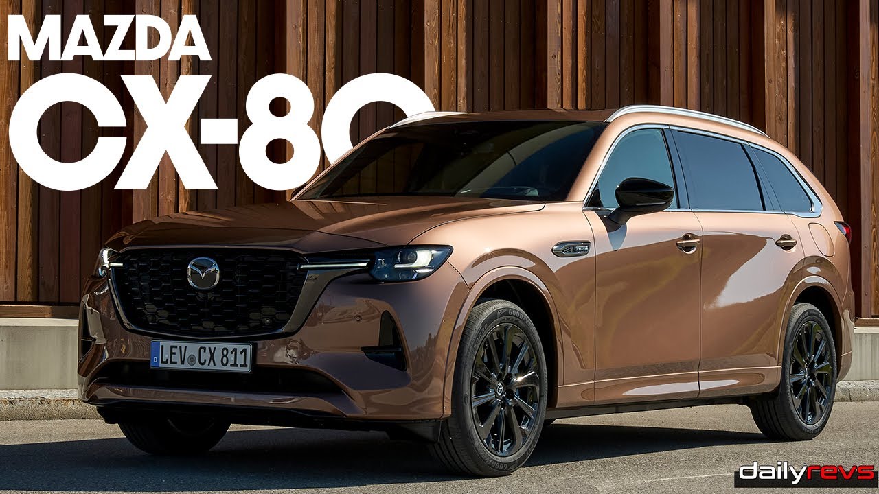2025 Mazda CX-80 | Progressive Design Anchored In Japanese