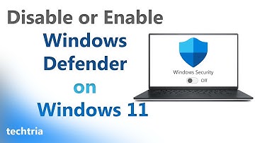 How to Disable or Enable Windows Defender on Windows 11