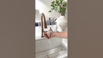 Revolutionize your sink routine with this futuristic, instant dry sink caddy.