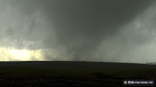 Tornado approaching Beebeetown, Iowa with waterfall sound by Dan Robinson 751 views 3 days ago 2 minutes, 12 seconds