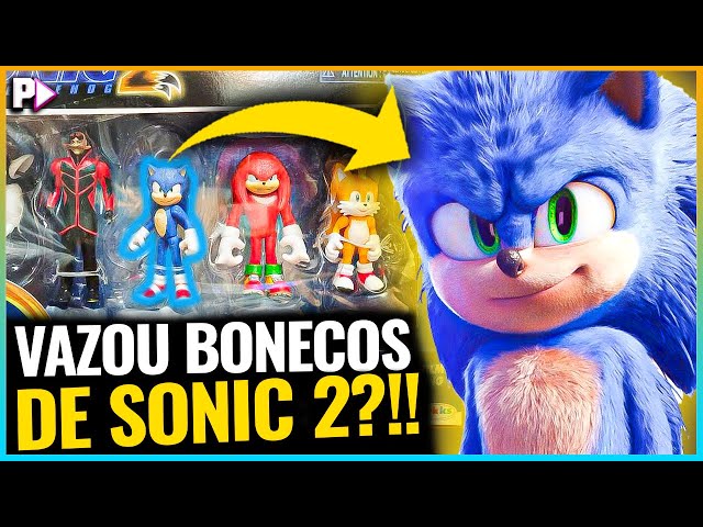 VAZOU NOVOS BONECOS DE SONIC 2 O FILME?!