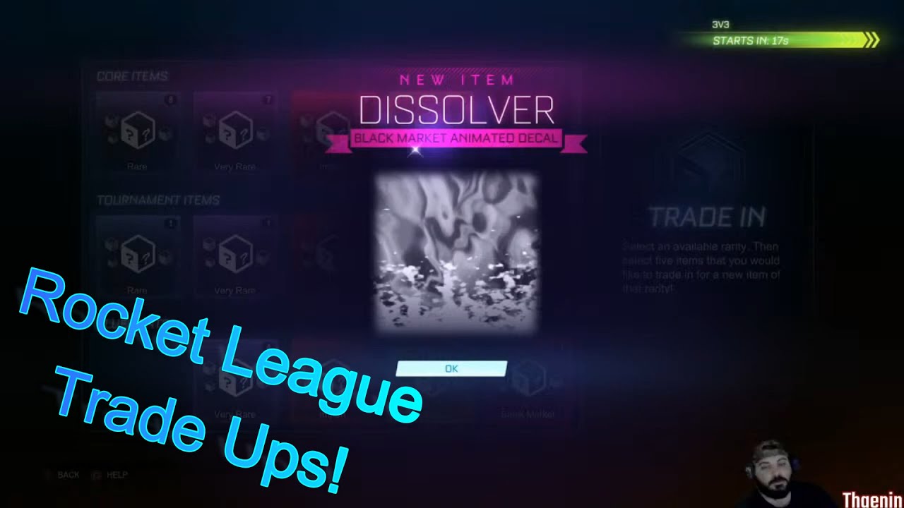 I Got DISSOLVER From Trade Ins! Black Market Decal in my FIRST Exotic Trade Up.