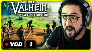 Modded Valheim Day 1