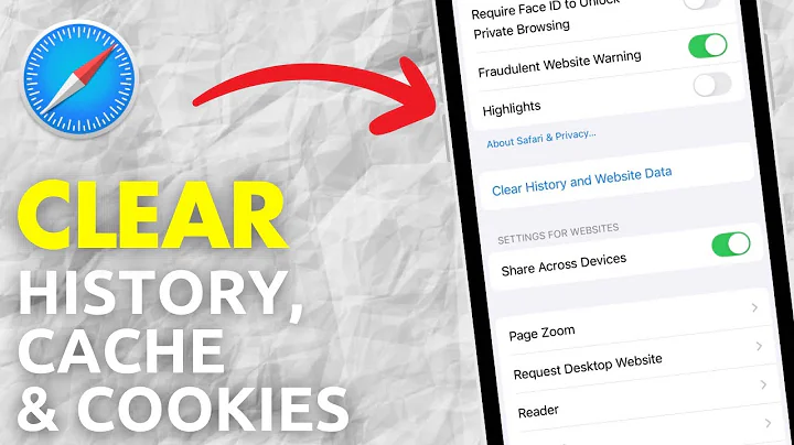 How To Clear History, Cache and Cookies From Safari On iPhone - Full Guide