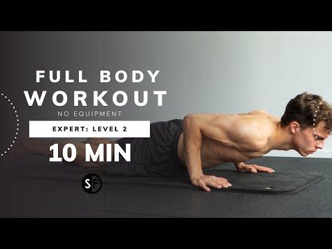 10-Minute Expert Level 2 Follow-Along Full Body Workout | High-Intensity & No Equipment!
