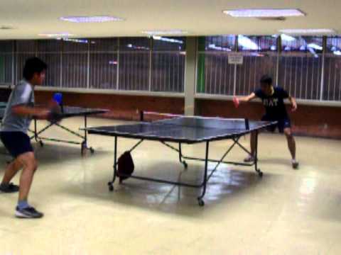tenis de mesa UNAM jorge (FES Aragon) vs nathan( F...
