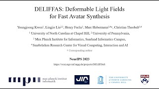 DELIFFAS: Deformable Light Fields for Fast Avatar Synthesis (NeurIPS 2023)