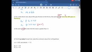 Math 110 Self-Check 9.1/9.4 Part 1