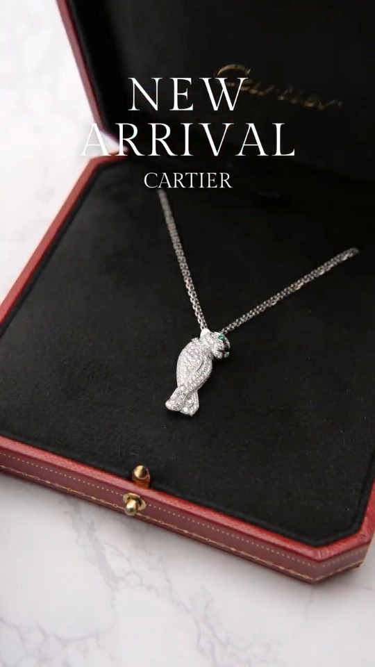 新入荷】CARTIER｜一目で心奪われるパンテールネックレス #shorts