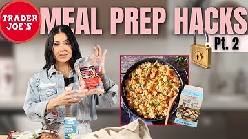 🔥 Trader Joe’s Easy Meal Hacks for Women Over 40! High-Protein, Healthy & Delicious!