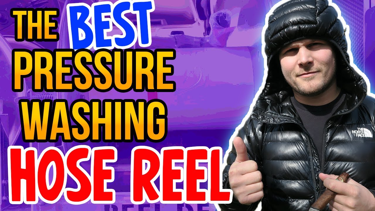 The Best Pressure Washing Hose Reel (MADE IN USA) Real Deal Hose