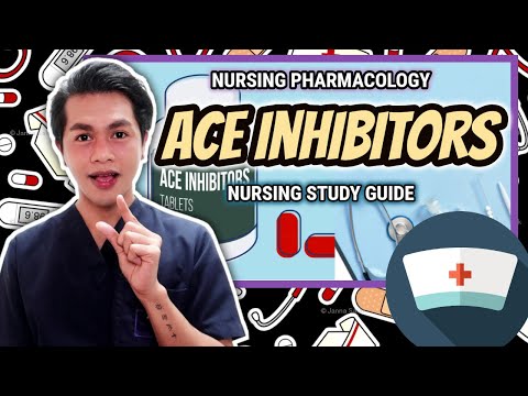 ACE INHIBITORS  NURSING DRUG STUDY | NURSING PHARMACOLOGY |  ENGLISH TAGALOG LECTURE | NEIL GALVE