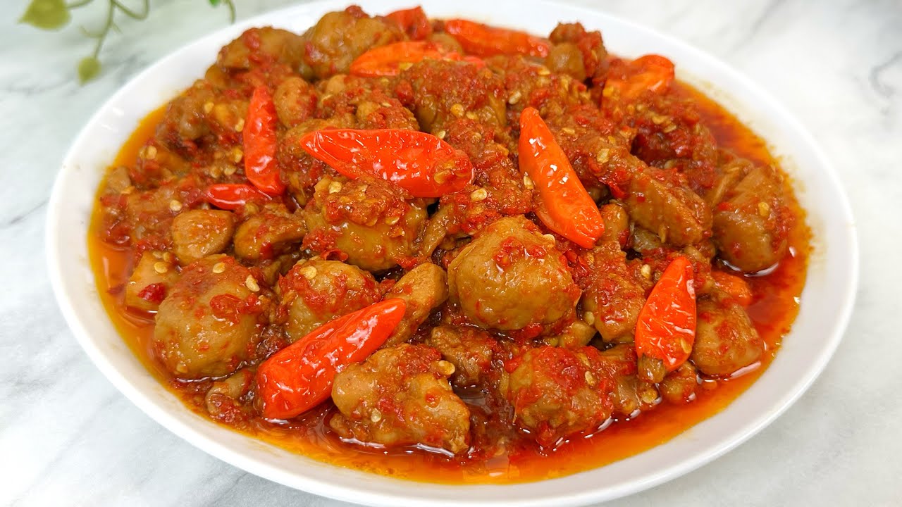 RESEP OSENG MERCON DAGING AYAM !! GAK KALAH ENAK SAMA DAGING SAPI PEDES NAMPOLLL