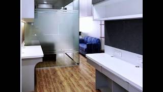 Contemporary Small Office Interior Design by Luxerior
