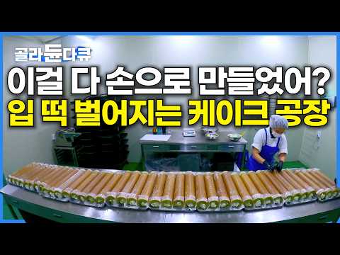 Not Every Factory Uses Machines: The Mostly Handmade Process of a Cake Factory｜Extreme Job｜#Selec...