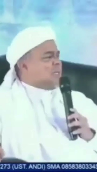 HABIB RIZIEQ SHIHAB DI HAUL Ke-3 ABI TAM ~ KH.MUHAMMAD HUSNI THAMRIN AL-IHYA BOGOR