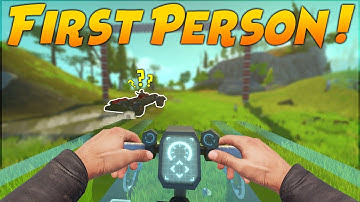 FIRST PERSON ONLY RACE! - Scrap Mechanic Multiplayer Monday Challenge Gameplay