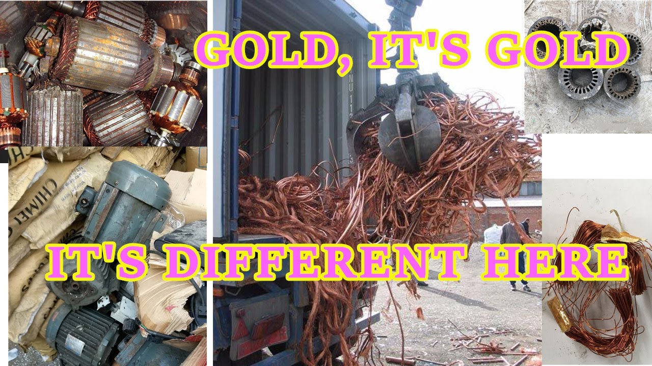 ELECTRIC MOTOR RECYCLING MACHINE SCRAP COPPER FROM COPPER MOTORS YouTube